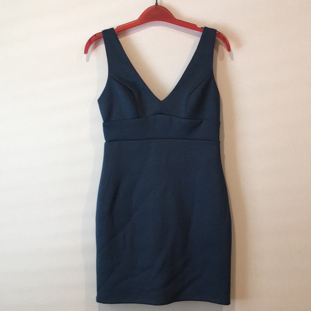 NWT Turquoise small fitted dress